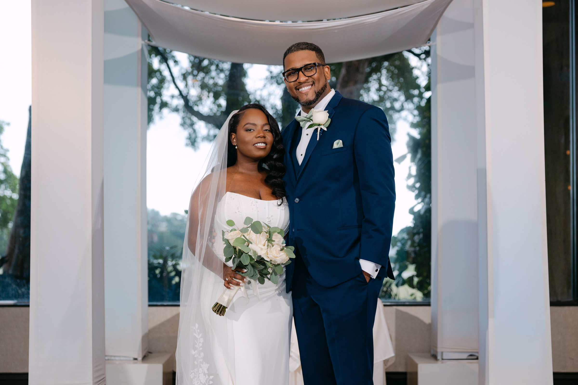 Bride and groom by Refined Faces